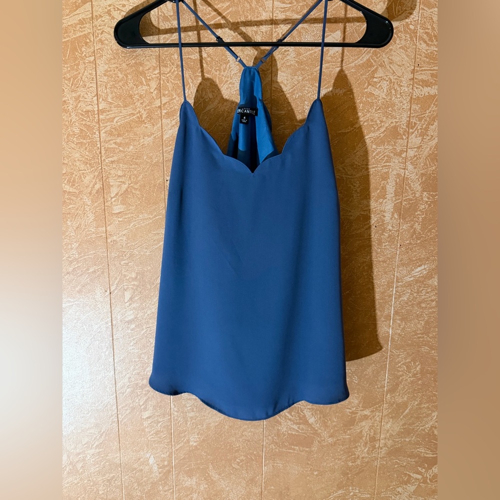 J. Crew Factory Blue Camisole Top